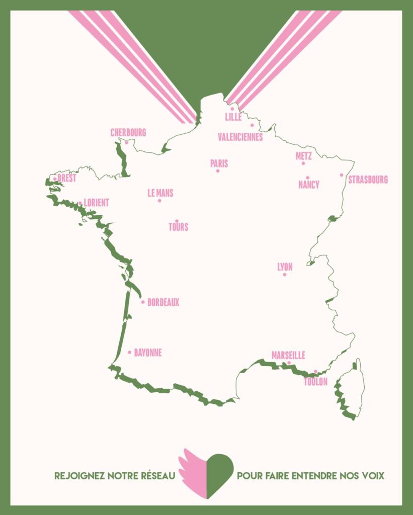 cartes des antennes régionales